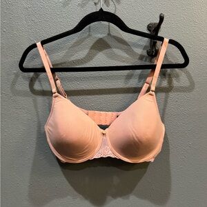 Natori Blush Lace Accent Bra